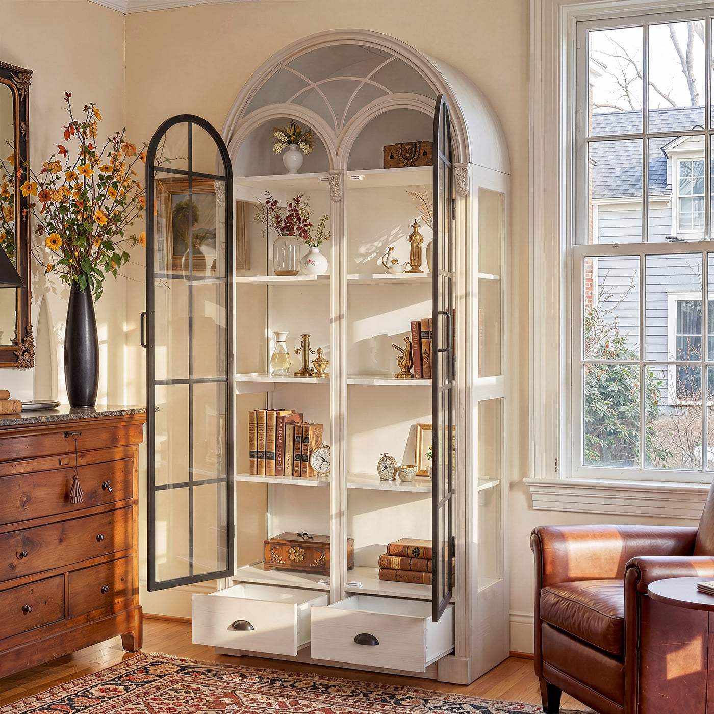 Relievo Gallery Glass Cabinet