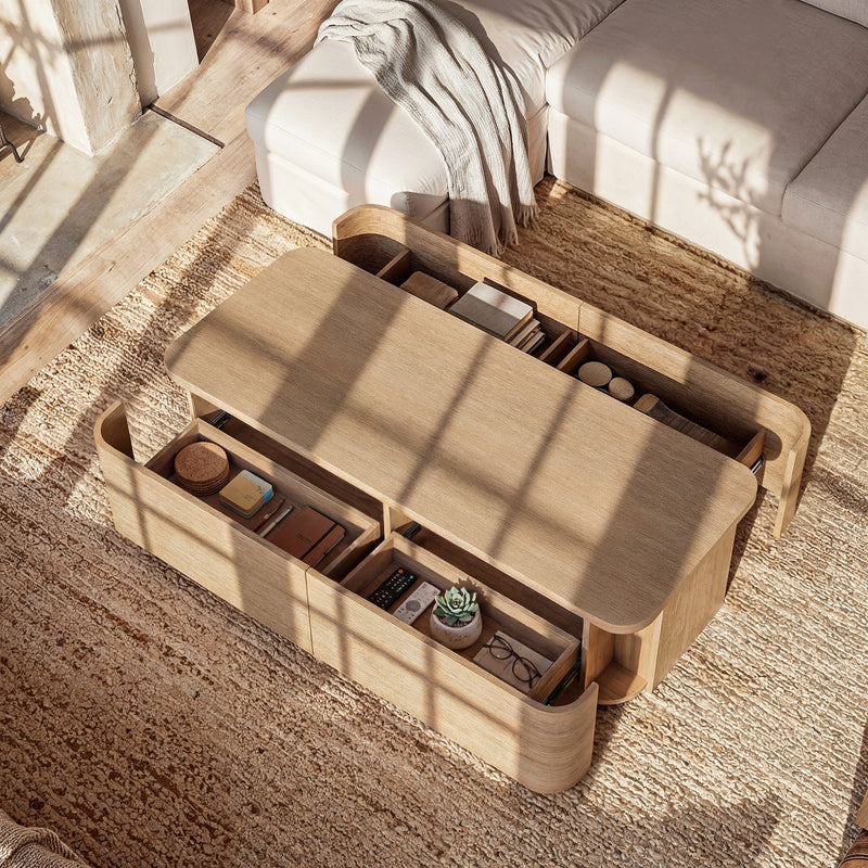Orbis Sculpted Edge Coffee Table