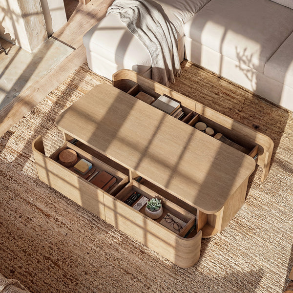 Orbis Sculpted Edge Coffee Table