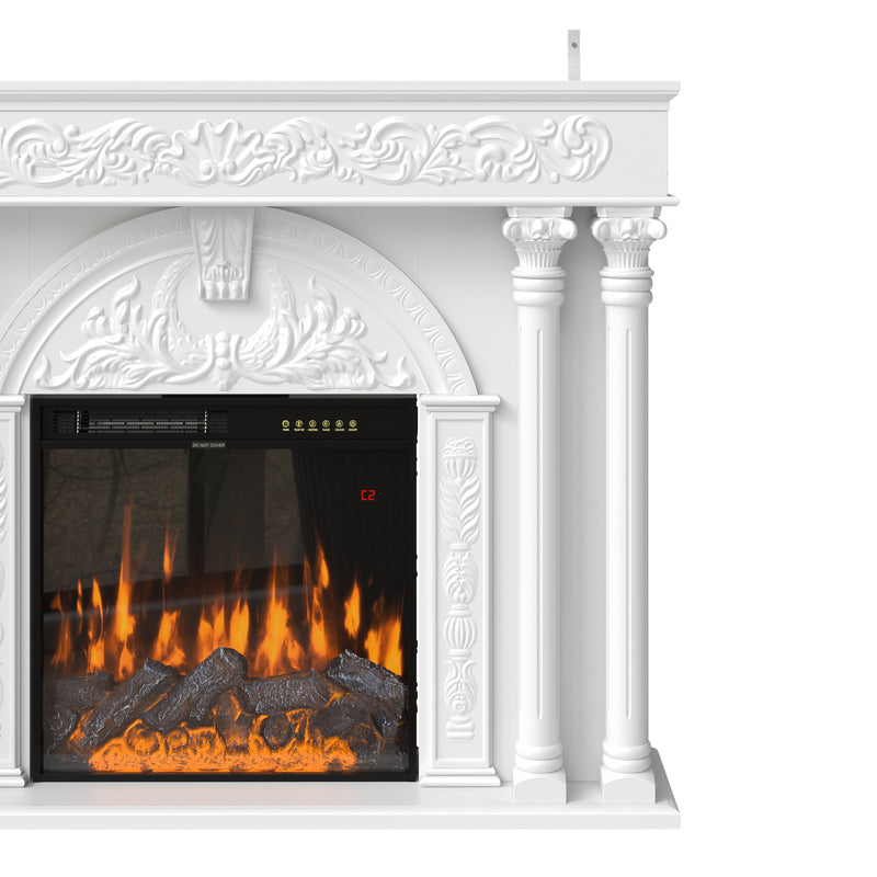 Relievo Grand Mantel Fireplace