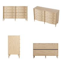Curva 8-Drawer Double Dresser-Natural