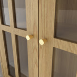 Grand Framed-Glass Storage Hutch