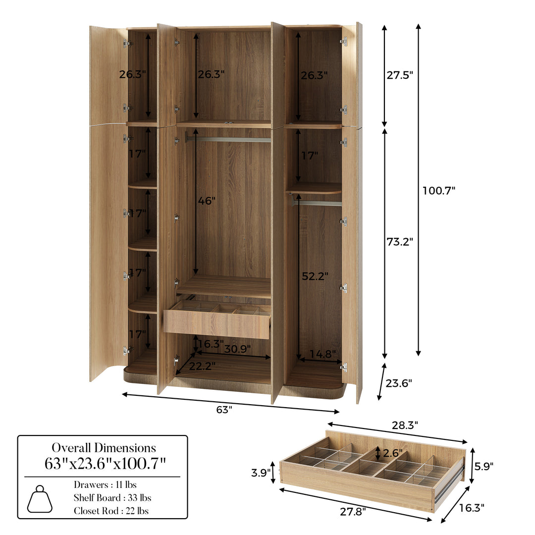 Orbis Solen Grand Wardrobe Set