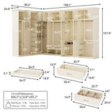 Vestia Modular Walk-In Closet System
