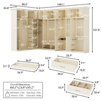 Vestia Modular Walk-In Closet System