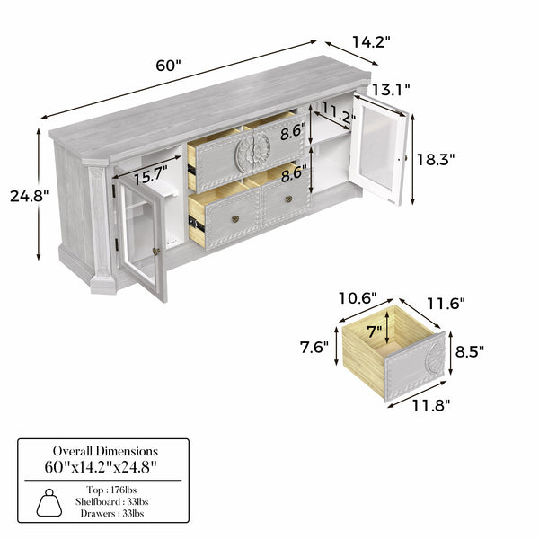 Relievo Panel TV Console