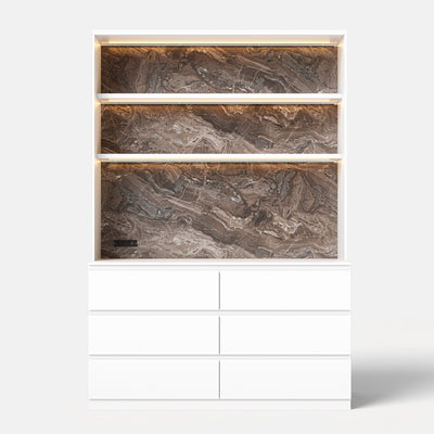 Pantry Cabinet with Built-In Power Outlet