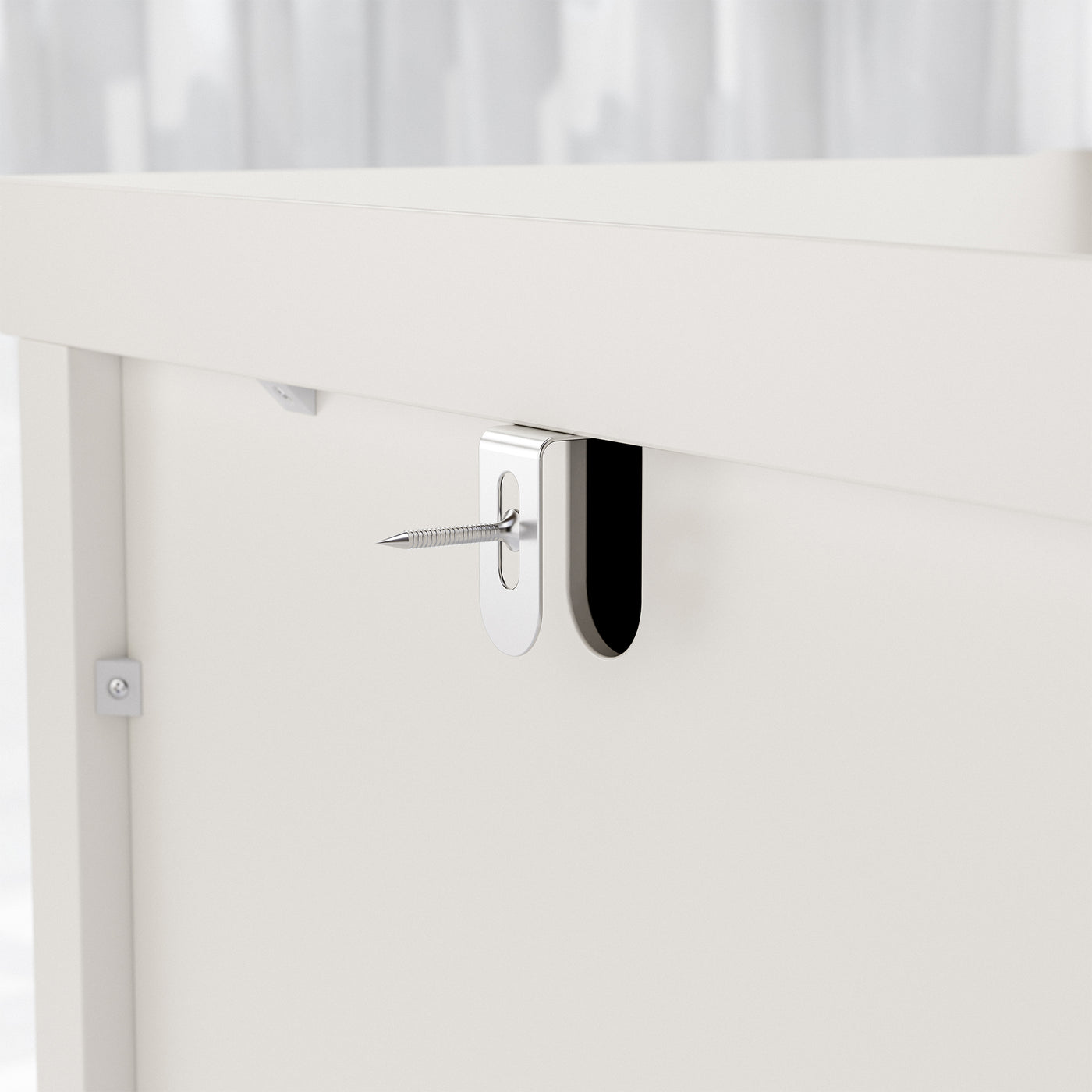 6-Drawer Modern Dresser with Fluted Details