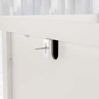6-Drawer Modern Dresser with Fluted Details
