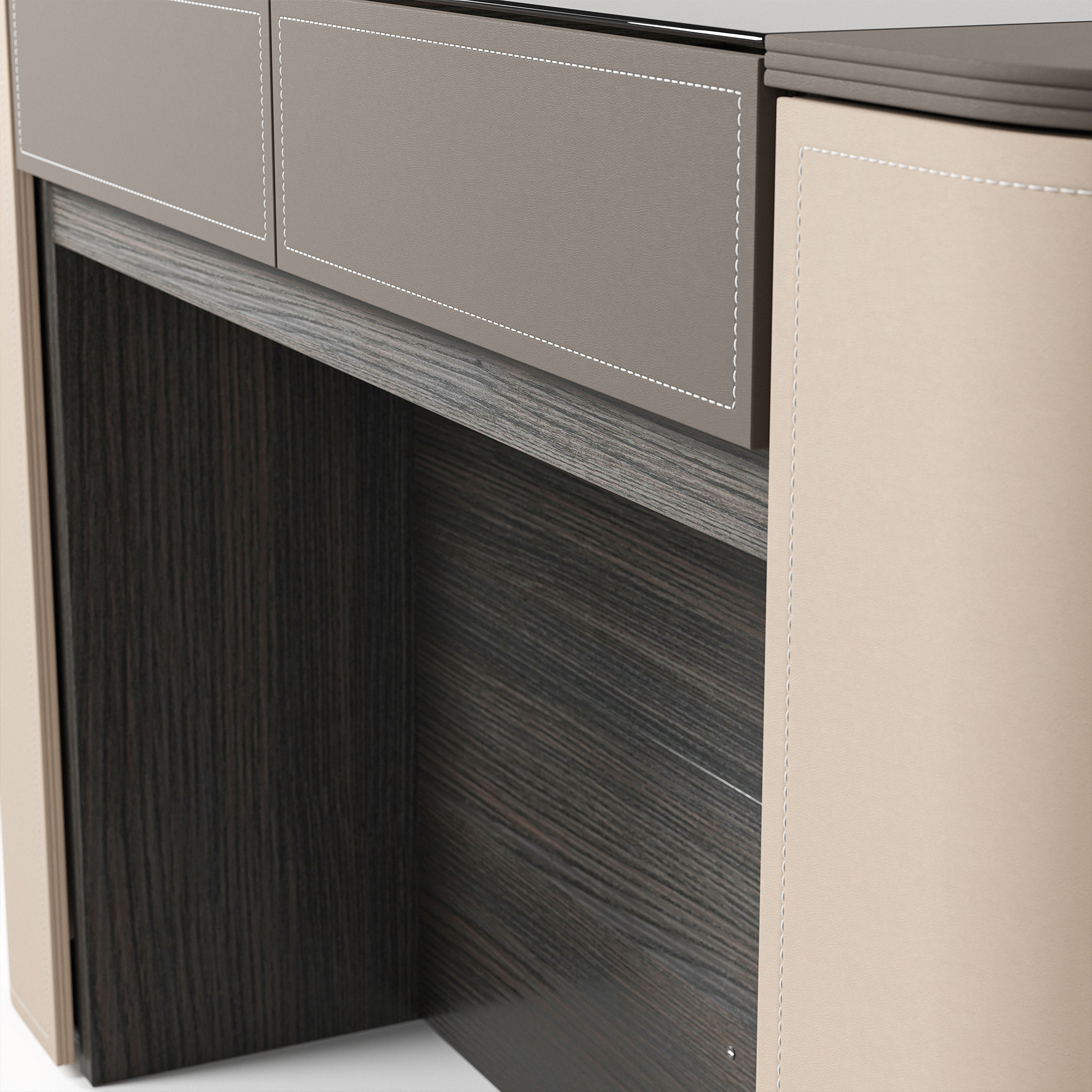 Pelle Jewelry Island with Drawers