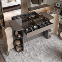 Pelle Jewelry Island with Drawers