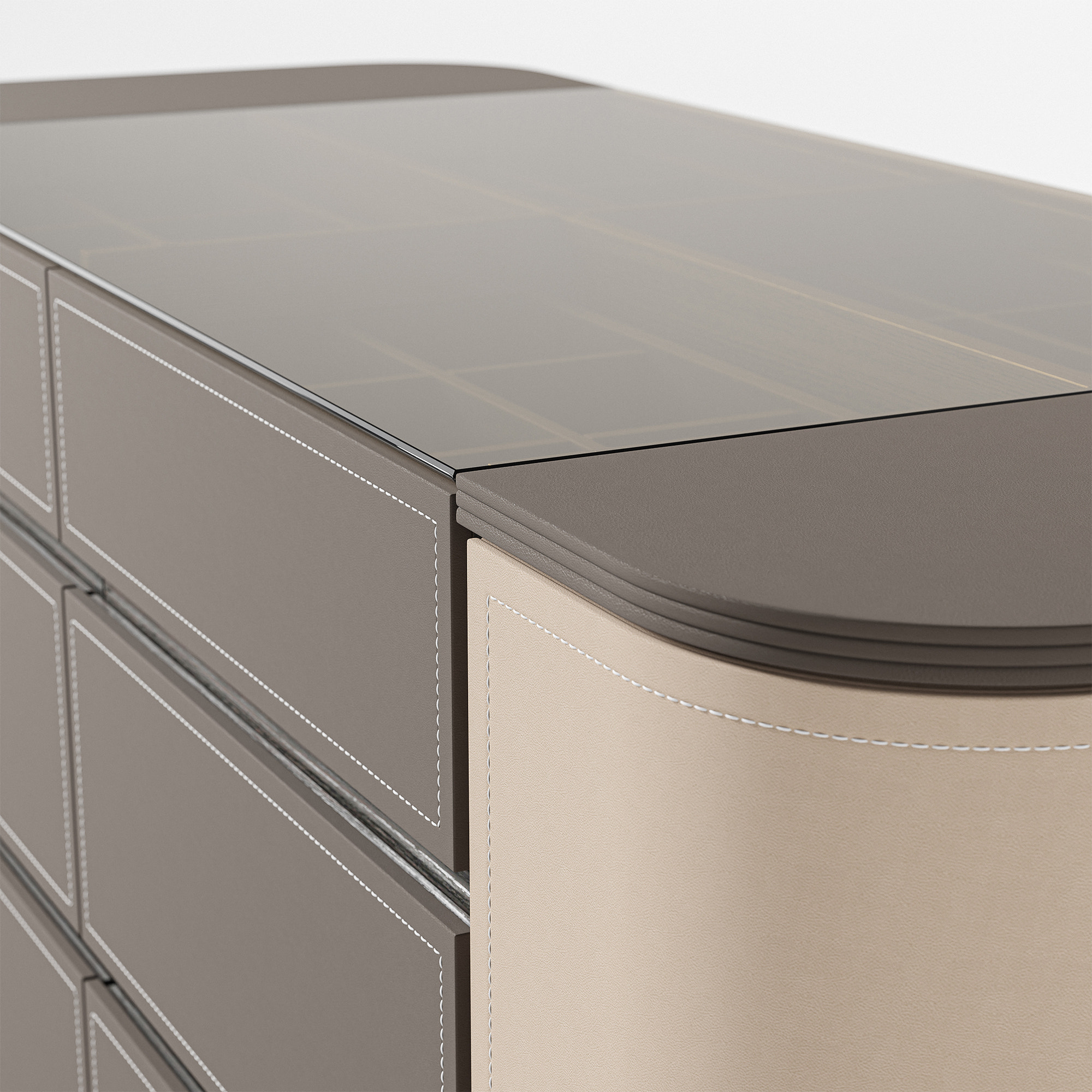 Pelle Jewelry Island with Drawers