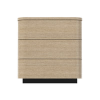 Orbis 3-Drawer Curved Dresser – Oak