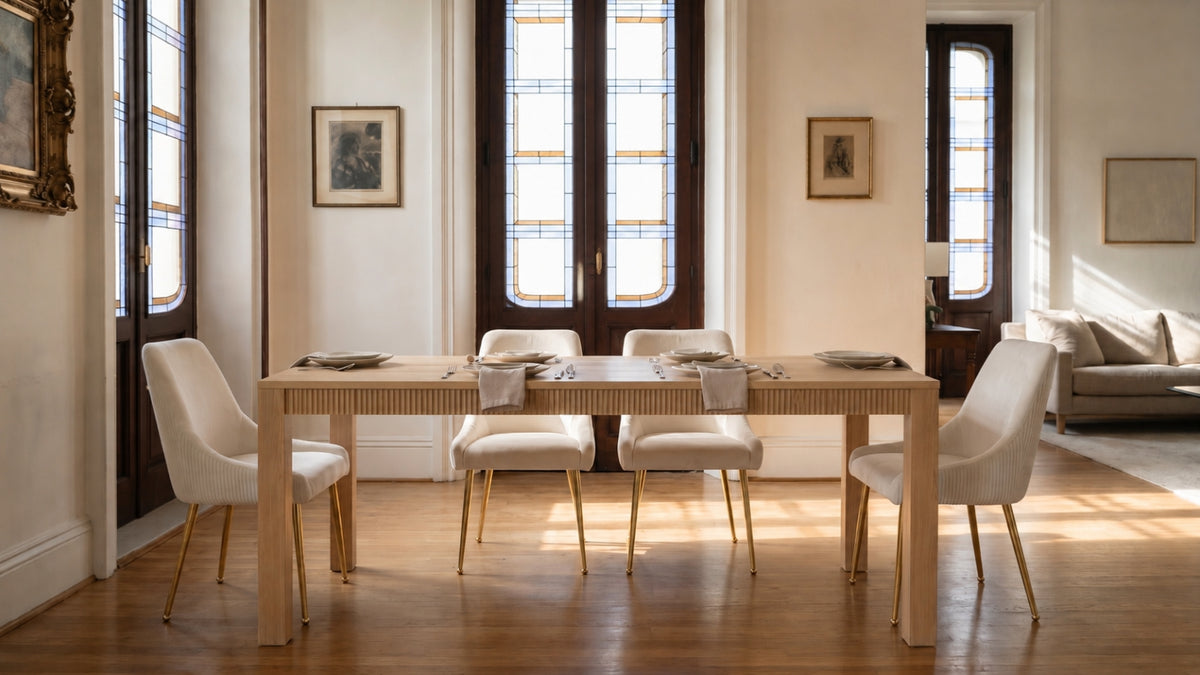 Wave Apron Dining Table
