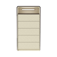 Sartelle Diamond-Stitch Chest