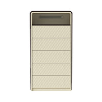 Sartelle Diamond-Stitch Chest