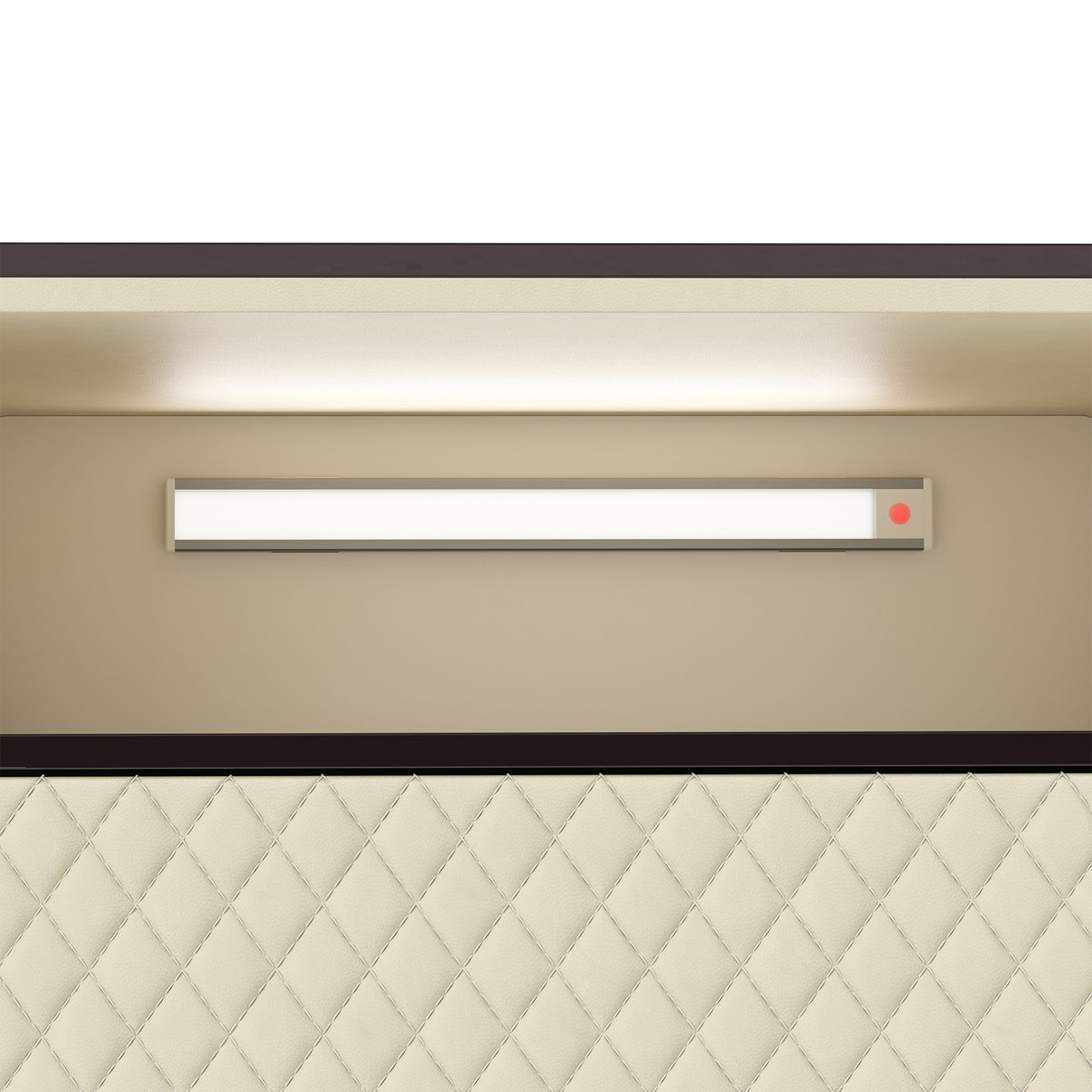Sartelle Diamond-Stitch Chest