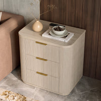 Elwood Reeded 3-Drawer Dresser