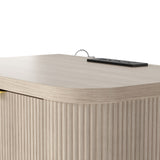 Elwood Reeded 3-Drawer Dresser