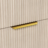 Elwood Reeded 3-Drawer Dresser