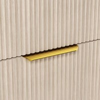 Elwood Reeded 3-Drawer Dresser