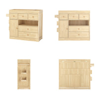 Changing Table with Drawers and Shelf