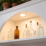 Relievo Arched Glass Cabinet