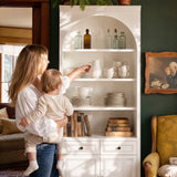 Relievo Arched Hutch Cabinet