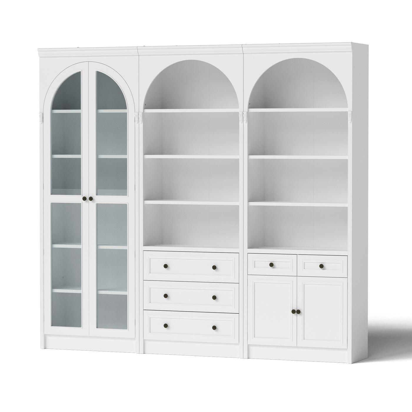 Relievo Grand Arched Storage Display Wall Unit