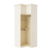 Vestia Corner Wardrobe Closet Cabinet