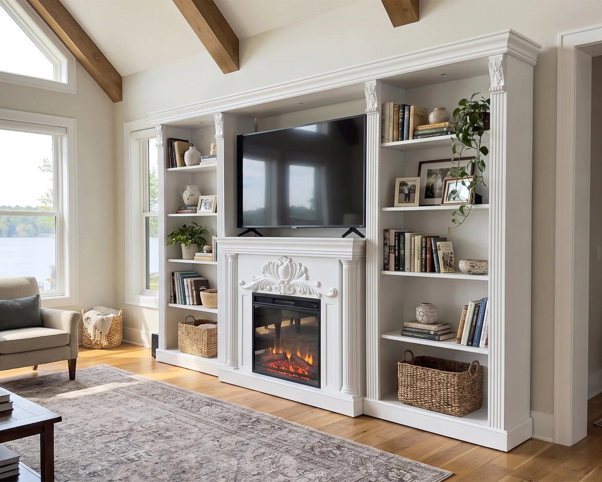 Fireplace Entertainment Center