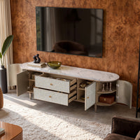 Nacre TV Stand