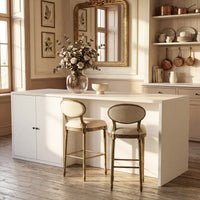 Kitchen Island with Trash Storage and Drawers