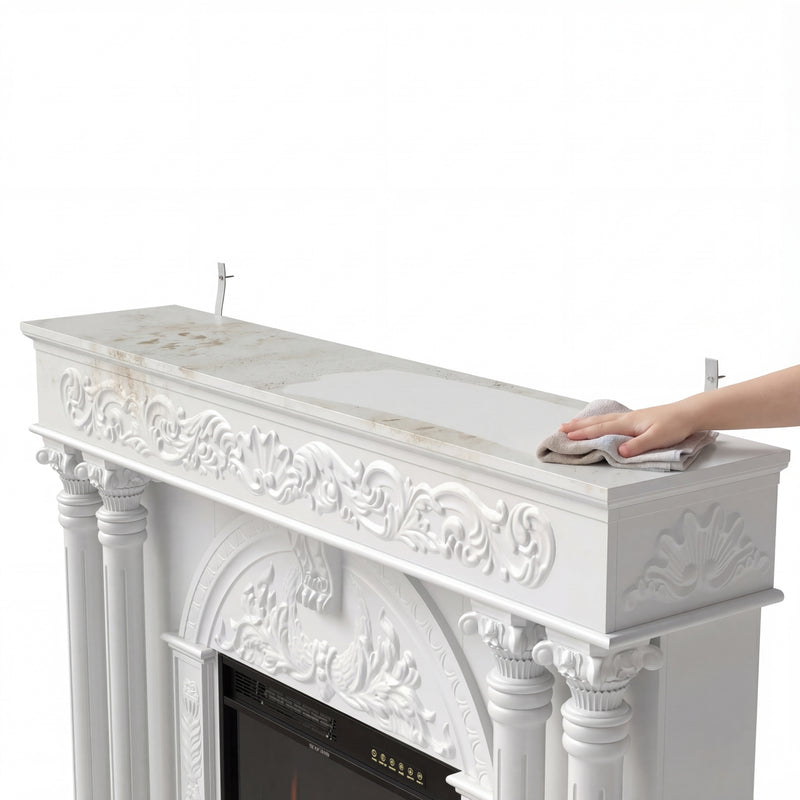 Relievo Grand Mantel Fireplace