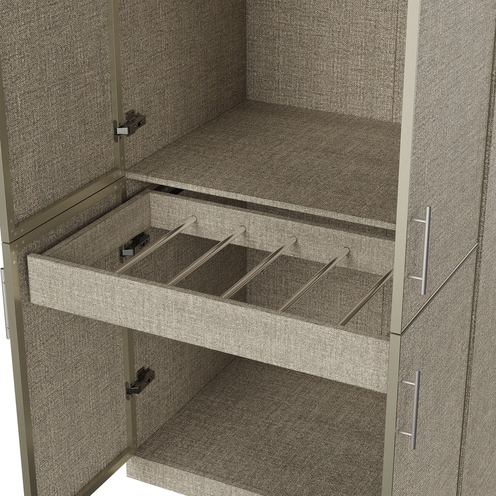 Pull-Out Pants Rack System