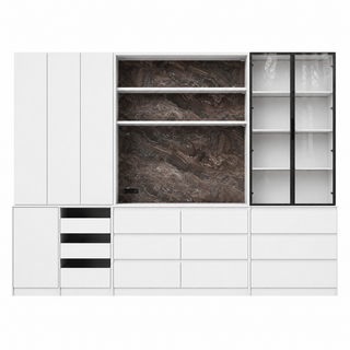 Modern Luxe Pantry Storage Wall System