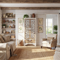 Relievo Lattice Cabinet