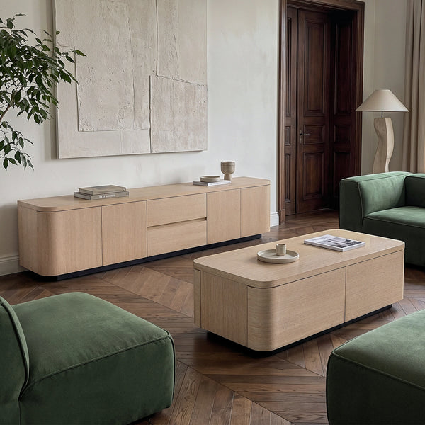 Orbis TV Stand and Coffee Table Set