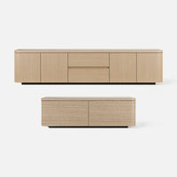 Orbis TV Stand and Coffee Table Set