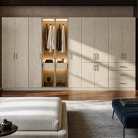 Tela Full Wall Wardrobe System