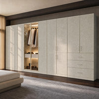 Tela Full Wall Wardrobe System