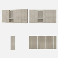 Tela Full Wall Wardrobe System