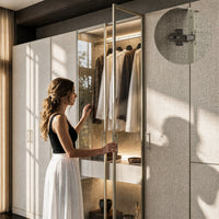 Tela Full Wall Wardrobe System