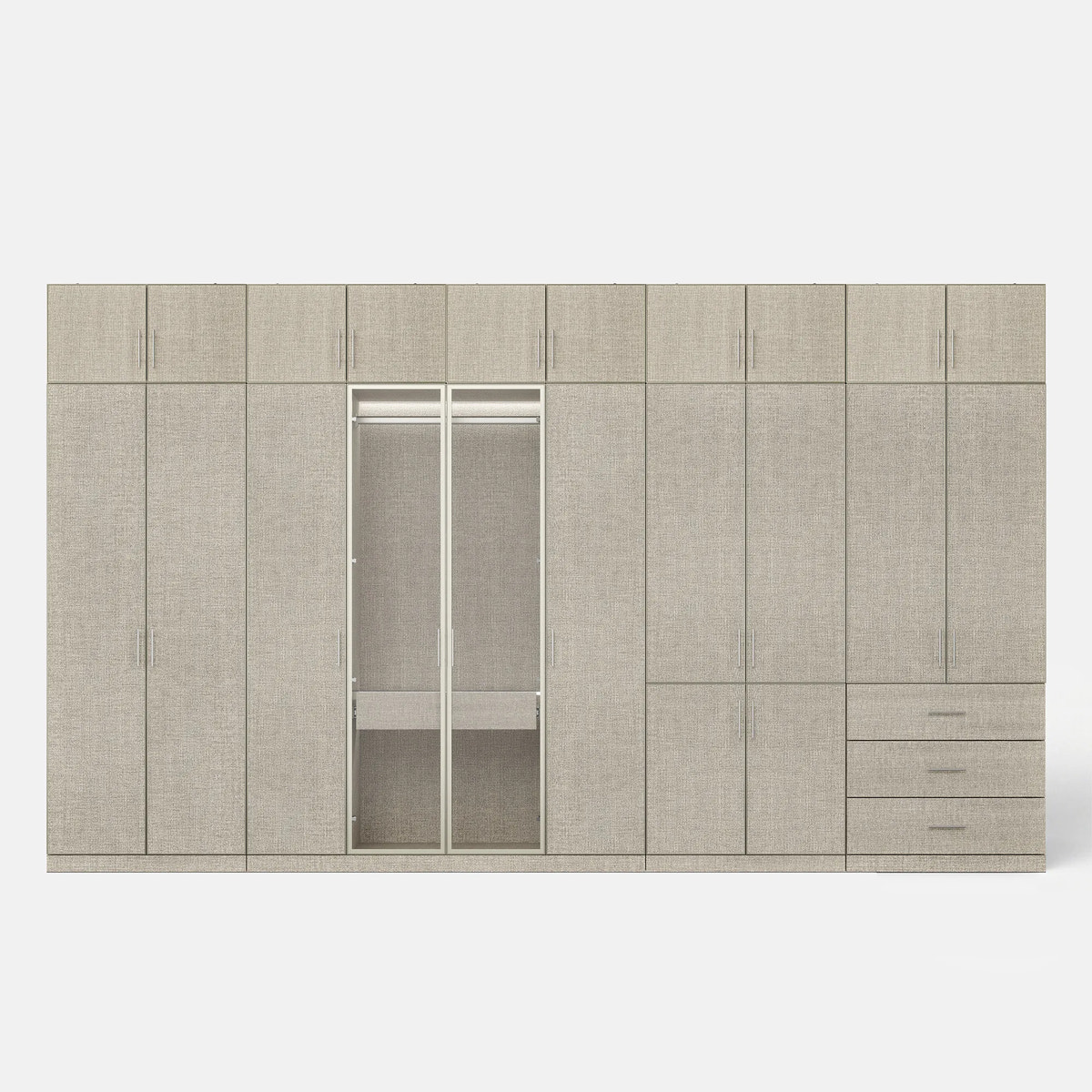 Tela Classic Complete Wall Wardrobe Storage System
