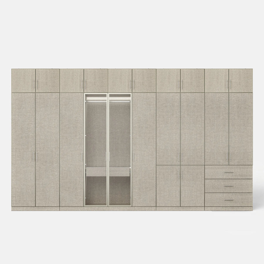 Tela Classic Complete Wall Wardrobe Storage System