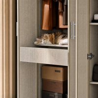 Tela Full Wall Wardrobe System