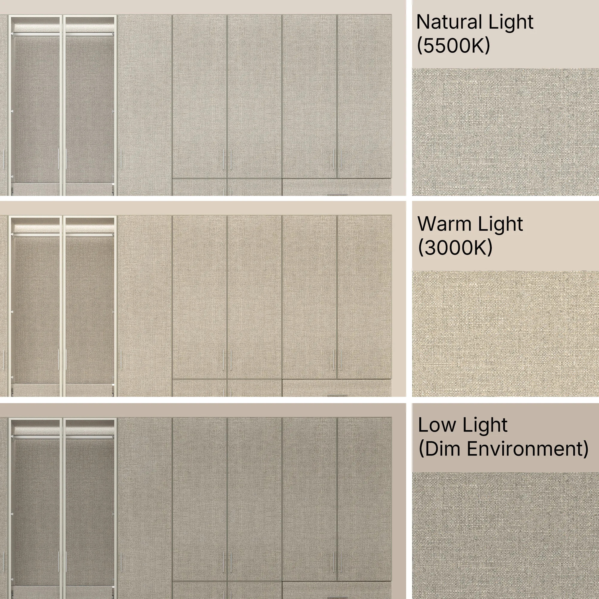 Tela Full Wall Wardrobe System