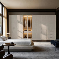 Tela Full Wall Wardrobe System