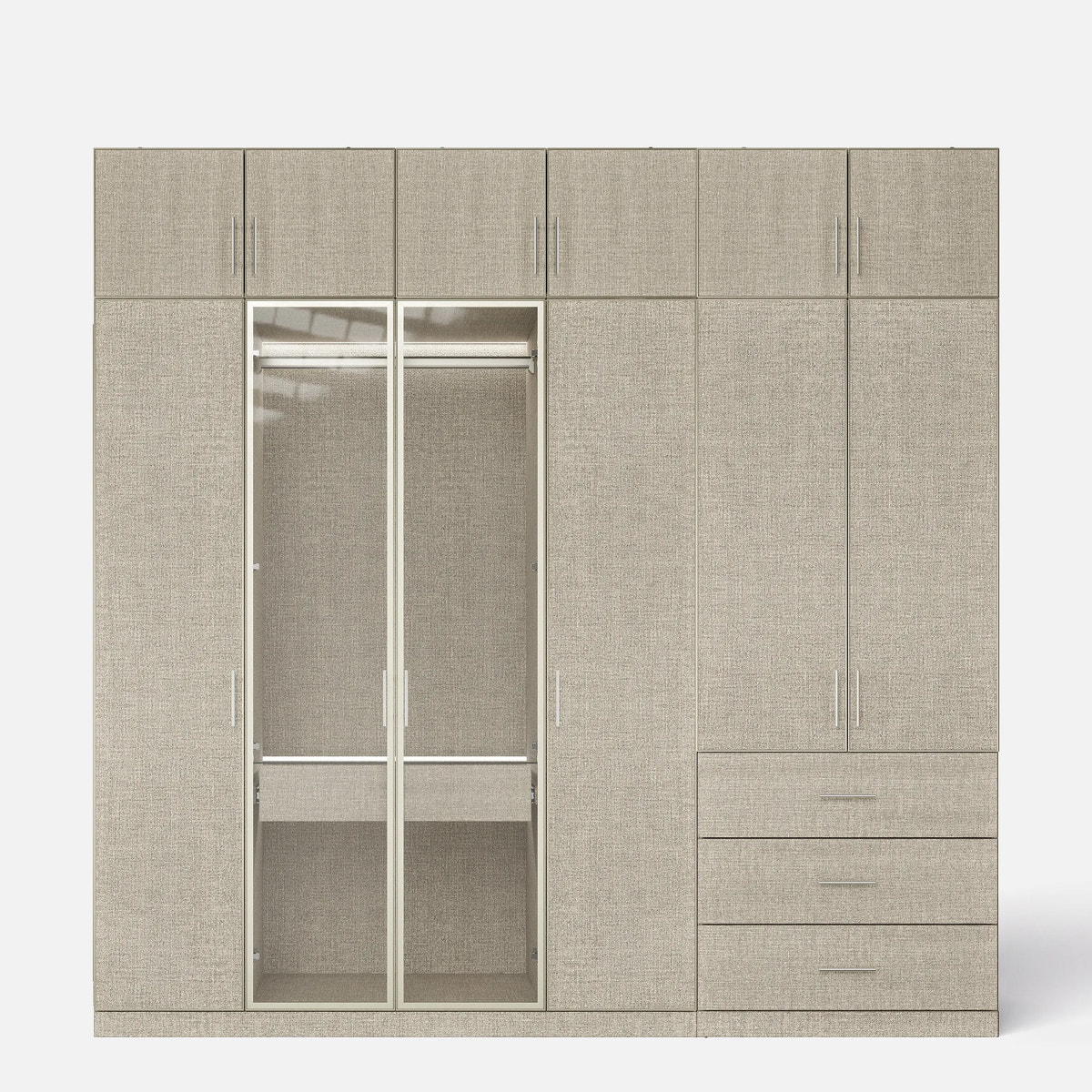 Tela Classic Display & Storage Wardrobe Set