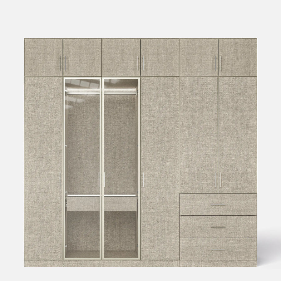 Tela Classic Display & Storage Wardrobe Set